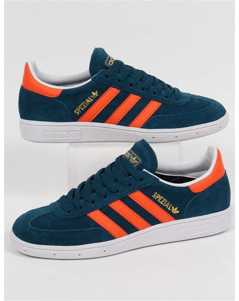 adidas schoenen oranje blauw